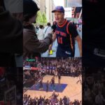 Bro crashed out 🤣🤣 #nba #nbabasketball #knicks #newyorkknicks