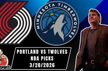 NBA Picks - Trail Blazers vs Timberwolves Prediction, 3/20/2026 Best Bets, Odds & Betting Tips