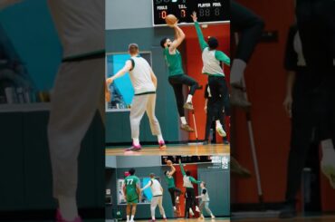 Just released the JT and @MaineCeltics practice footage 👀 #nba #celtics #shorts