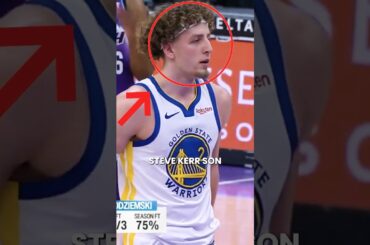 Is Brandin Podziemski REALLY Steve Kerr’s Son?! 🤯😂