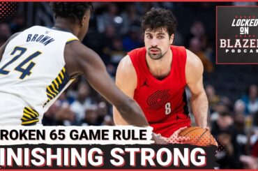 Trail Blazers Path to 8th in West | Wolves Preview | The NBA's Broken 65-Game Rule