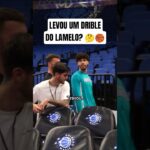 A reação do Caio com o LaMelo Ball é hilária! 😂🏀 #NBA #LaMeloBall #shorts