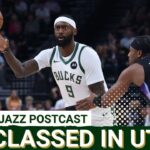 BUCKS POSTCAST: Bucks Get Jazzed Out of the Building | Utah EMBARRASSES Milwaukee