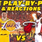 Los Angeles Lakers vs Miami Heat | Live Play-By-Play & Reactions