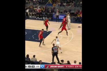 Jalen Slawson CONNECTS for three 🎯🔥 #nbabasketball #nbahighlights #nbashorts #indianapacers