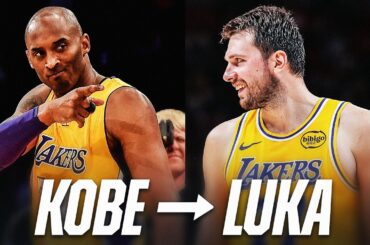 The Last Two Lakers to Score 60… Kobe & Luka 🤝