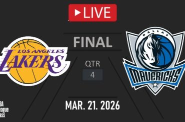 NBA LIVE NOW! Los Angeles Lakers vs Dallas Mavericks | Mar. 21, 2026 | Mavs vs Lakers NBA LIVE 2K26