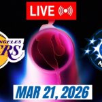 NBA LIVE! Los Angeles Lakers vs Orlando Magic March 21, 2026 | 2026 NBA Season Live 2K