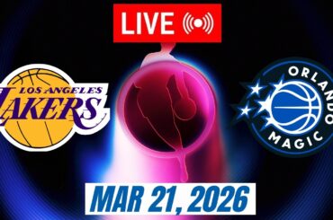 NBA LIVE! Los Angeles Lakers vs Orlando Magic March 21, 2026 | 2026 NBA Season Live 2K