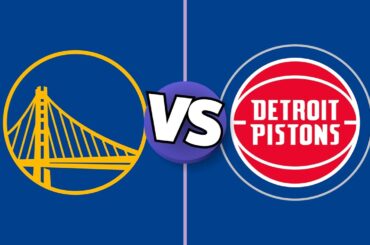 Golden State Warriors vs Detroit Pistons NBA Live Play By Play Scoreboard 3/20/26