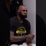 JJ in the locker room after LeBron & Luka's HUGE performances #lakers