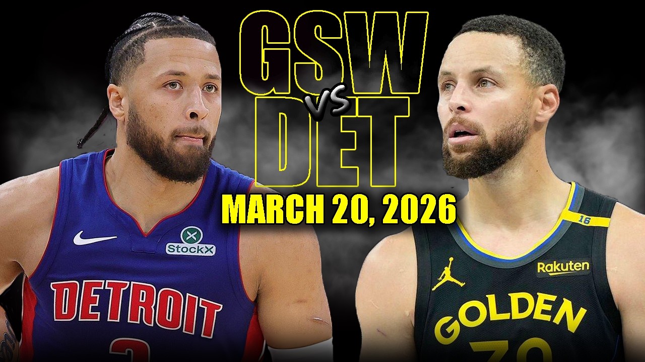 Golden State Warriors vs Detroit Pistons Full Game Highlights – March 20, 2026 | NBA Season
