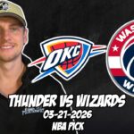 Oklahoma City Thunder vs Washington Wizards 3/21/26 NBA Free Picks & Prediction | NBA Tips