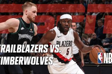 NBA Mini: Minnesota Timberwolves vs. Portland Trail Blazers | Extended Highlights