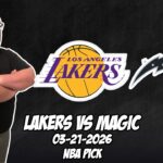 Los Angeles Lakers vs Orlando Magic 3/21/26 NBA Free Picks & Prediction | NBA Betting Tips