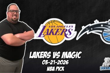 Los Angeles Lakers vs Orlando Magic 3/21/26 NBA Free Picks & Prediction | NBA Betting Tips