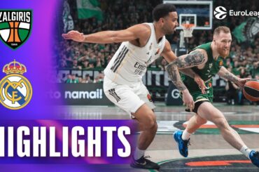 NAIL BITER in Kaunas | Zalgiris - Real Madrid | R32  BASKETBALL HIGHLIGHTS 2025-26