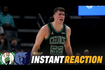INSTANT REACTION: Garza and White take over in the fourth, secure Celtics win