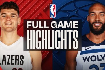 Game Recap: Trail Blazers 108, Timberwolves 104