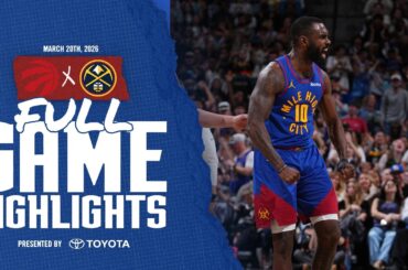 Denver Nuggets HOME WIN vs. Toronto Raptors | Toyota Game Recap 📺