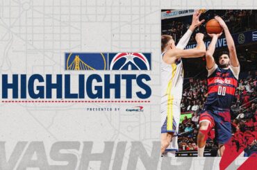 Washington Wizards vs. Golden State Warriors | Full Game Highlights
