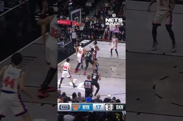 Career night from beyond the arc for Josh Minott  🎯 #nba #brooklynnets #hihglights