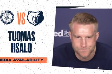 Tuomas Iisalo Press Conference | Grizzlies vs. Celtics