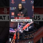 Kevin Durant talks about Reed Sheppard’s block