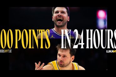 When Luka Scored 100 Points in 24 Hours 🤯