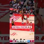 Big O BOOM 💥💥 #nba #hawks #onyekaokongwu #dunk #posterized