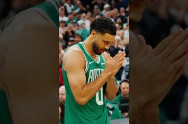 JT’s dream moment came true 💚 #nba #celtics #shorts