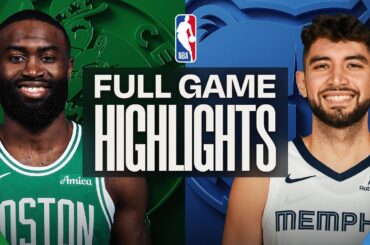 CELTICS at GRIZZLIES | FULL GAME HIGHLIGHTS | March 20, 2026