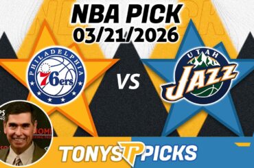 Philadelphia 76ers vs. Utah Jazz Pick 3/21/26 NBA Pick Prediction