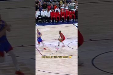 Splashed his 200th three of the season in style