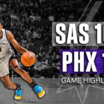 WEMBY'S GAME WINNER LIFTS SPURS OVER SUNS TO CLINCH PLAYOFF SPOT!