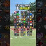 Qual é o seu time favorito na NBA? Deixa o emoji aí nos comentários! 💬 #NBA #shorts #NBABrasil