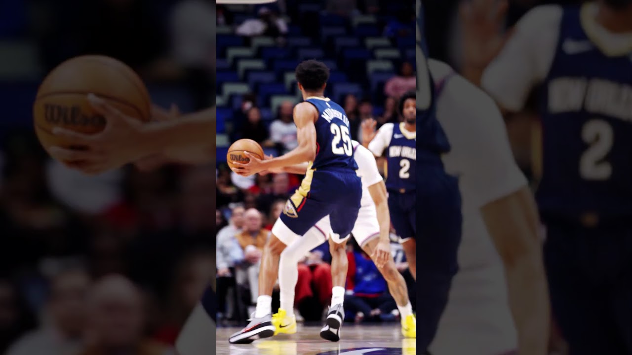 Trey Murphy NO-LOOK Dime to Herb Jones #nba #shorts