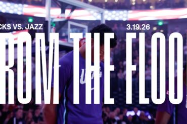 From the Floor: DOMINANT WIN at home over BUCKS 🦌😤 | UTAH JAZZ 🎥