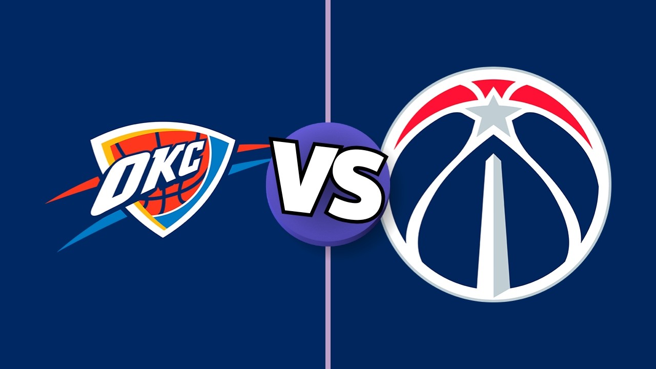 Oklahoma City Thunder vs Washington Wizards NBA Live Play By Play Scoreboard 3/21/26