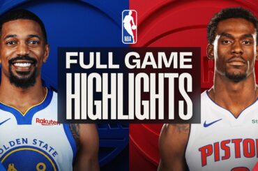 WARRIORS at PISTONS | FULL GAME HIGHLIGHTS | March 20, 2026