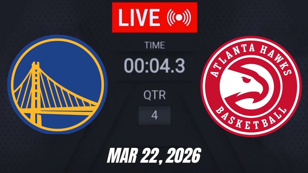 NBA LIVE! Golden State Warriors vs Atlanta Hawks | March 22, 2026 | 2026 NBA Season Live 2K