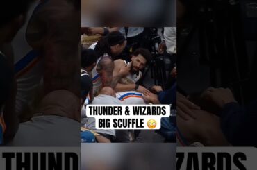 Thunder & Wizards got HEATED