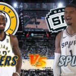 Indiana Pacers vs San Antonio Spurs Live Play by Play & Scoreboard