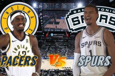 Indiana Pacers vs San Antonio Spurs Live Play by Play & Scoreboard