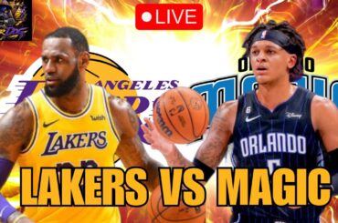 🏀 NBA 🏀 Los Angeles Lakers vs Orlando Magic LIVE Play by Play & Reaction *LIVE SCOREBOARD*