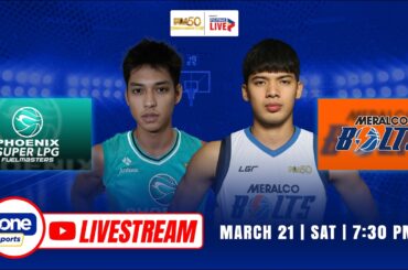 LIVE: PHOENIX vs. MERALCO | PBA 50 COMMISSIONER’S CUP | MARCH 21, 2026