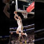 Karlo Matkovic throws down 180 alley oop slam dunk #pelicans #cavaliers #highlights