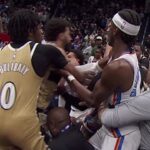 Big Scuffle Breaks Out in Thunder vs. Wizards, 4 Players Ejected