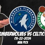 Minnesota Timberwolves vs Boston Celtics 3/22/26 NBA Free Picks & Prediction | NBA Betting Tips