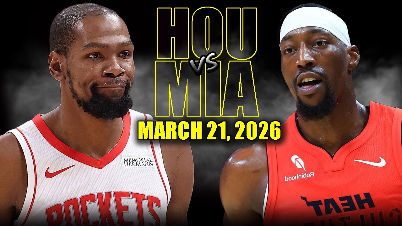 Houston Rockets vs Miami Heat Full Game Highlights – March 21, 2026 | NBA Season
